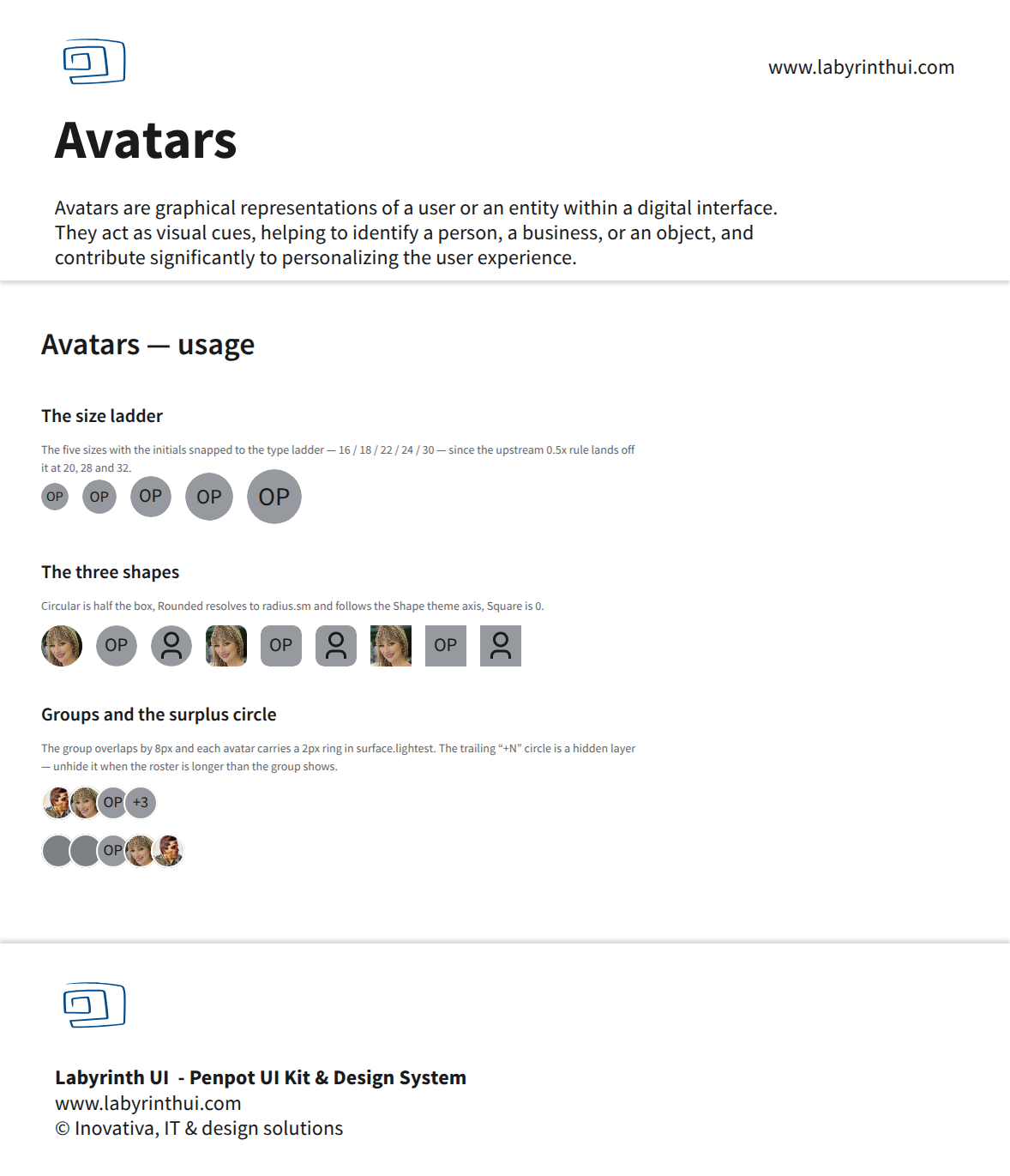 Labyrinth UI — The most comprehensive Penpot UI kit